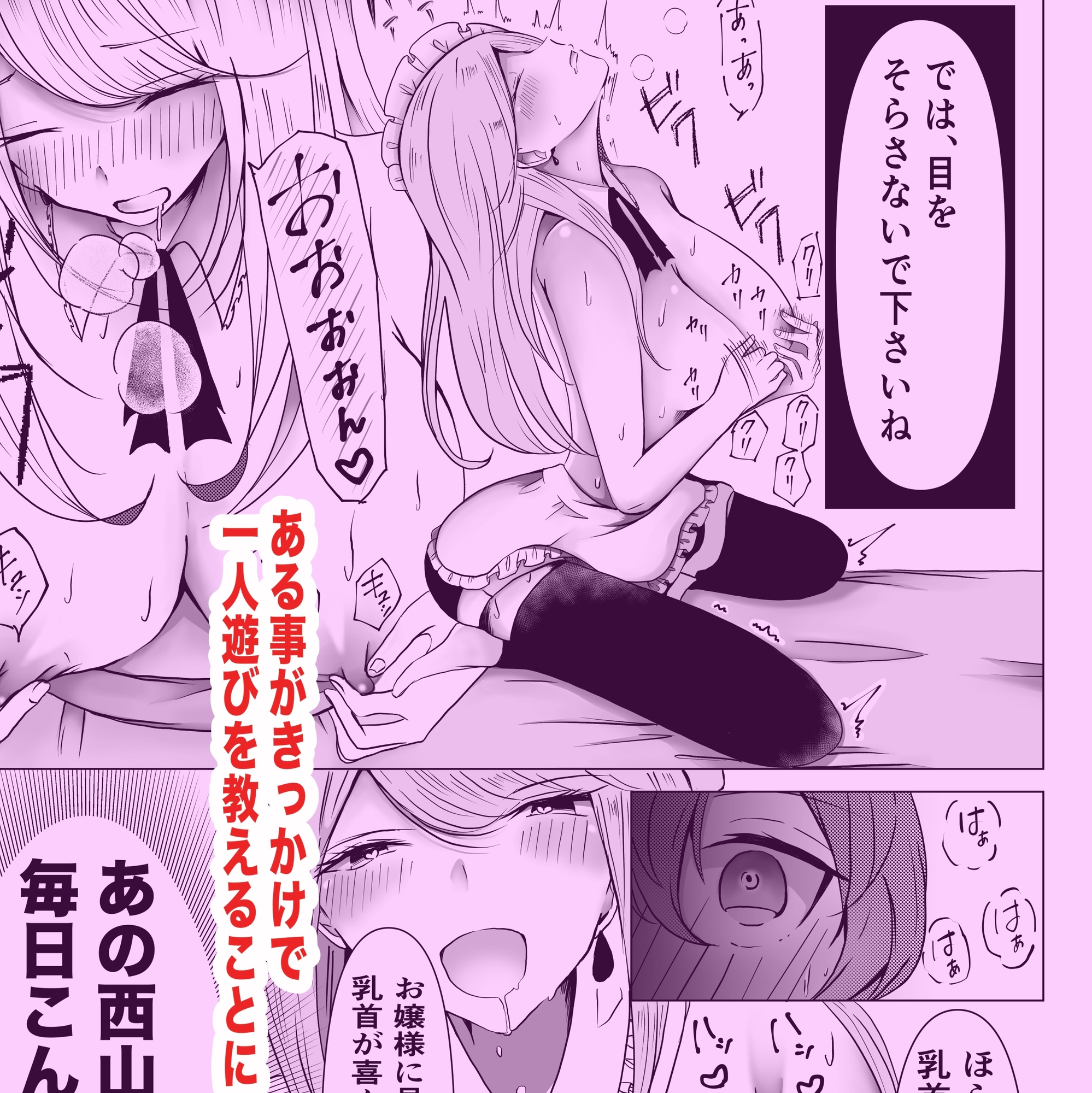 お嬢様、今日から「一人遊び」を覚えましょう 画像2