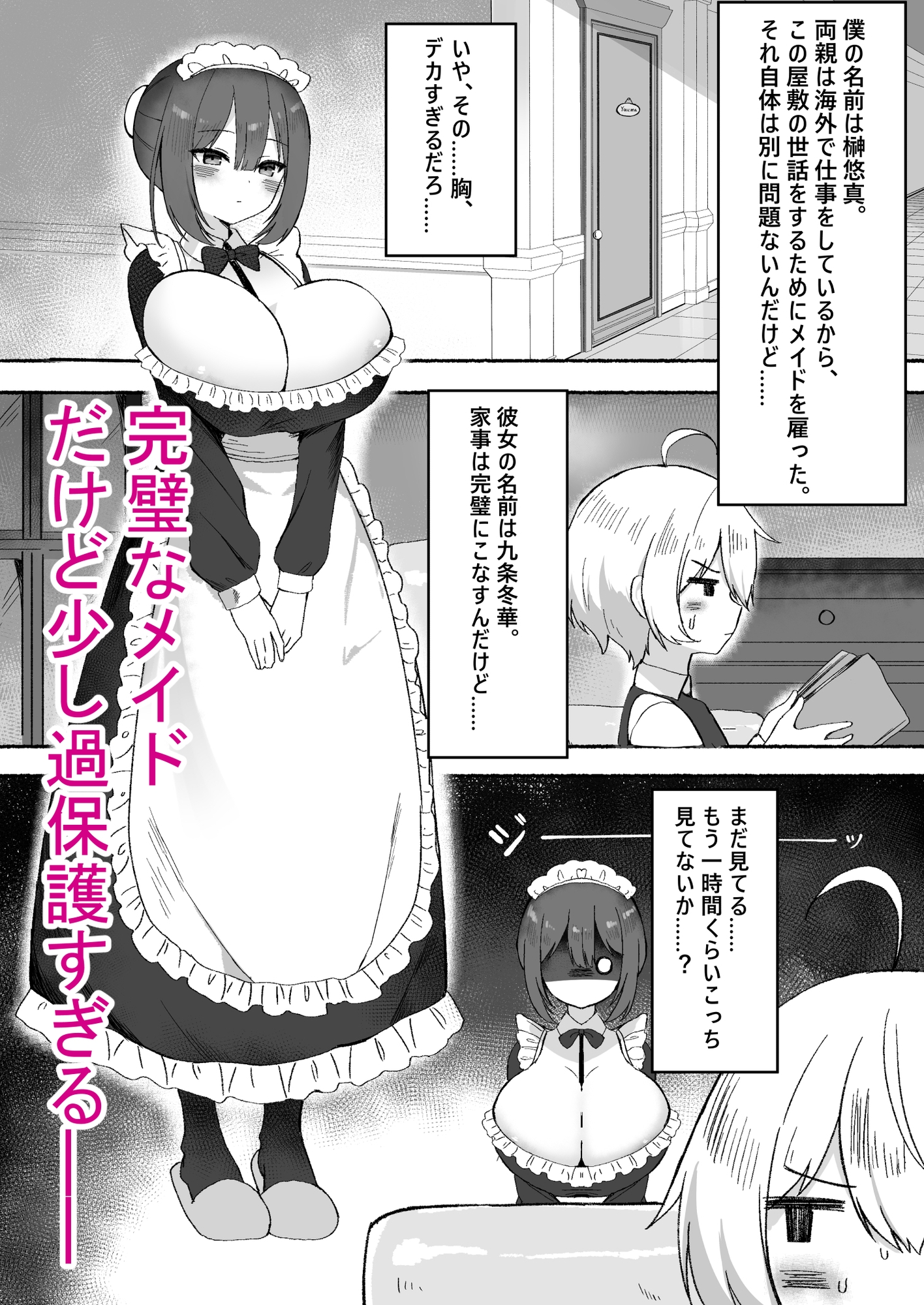完璧メイド冬華さんはご主人様を離してくれない 画像1