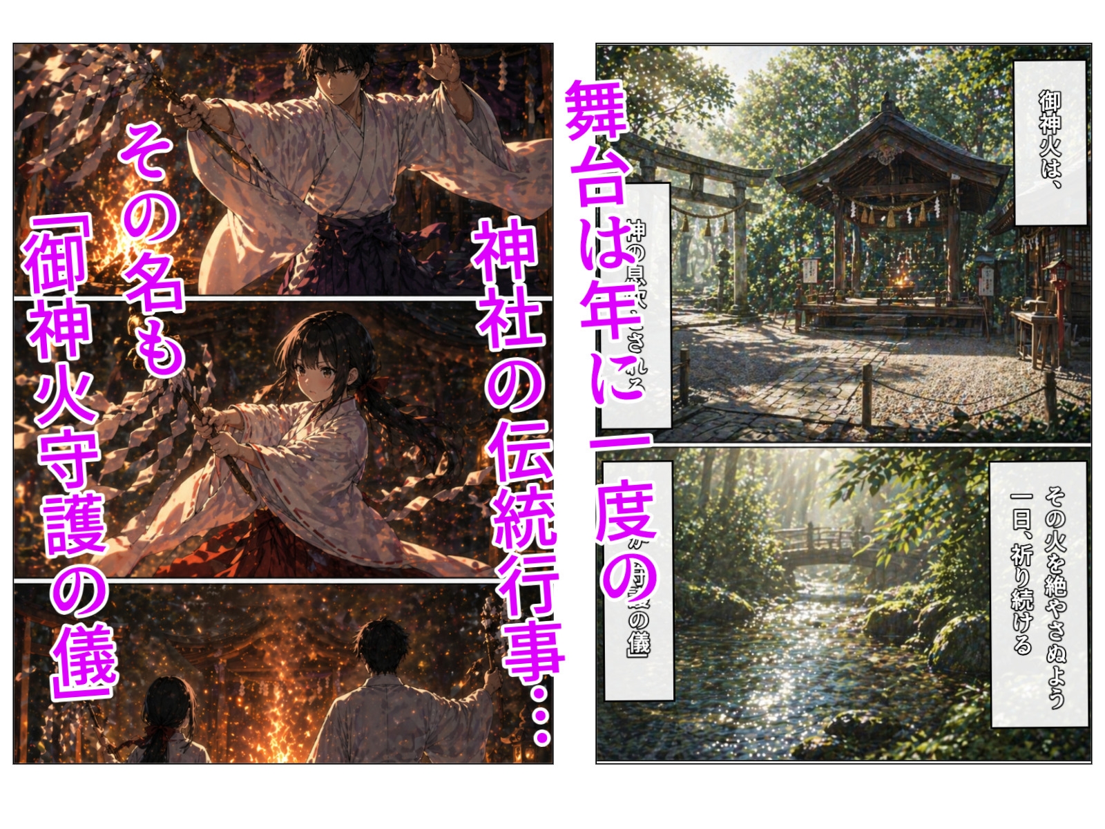 御神火守護の儀 画像1