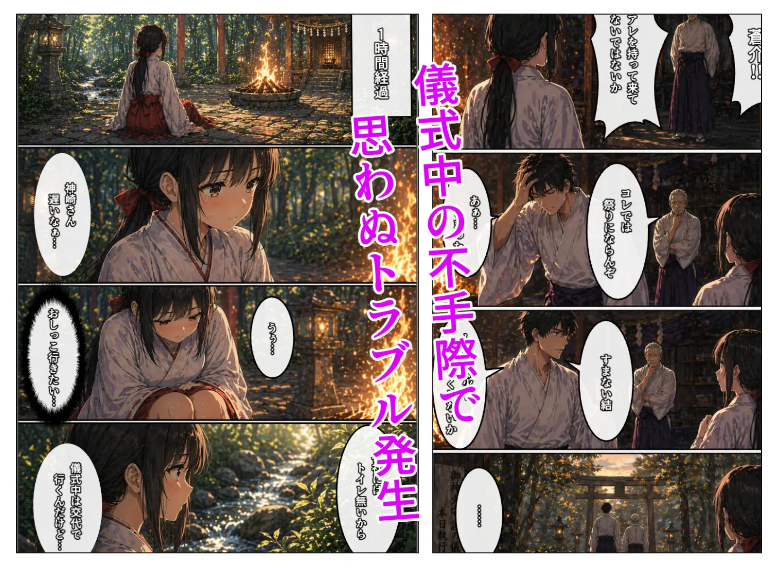 御神火守護の儀 サンプル画像 2