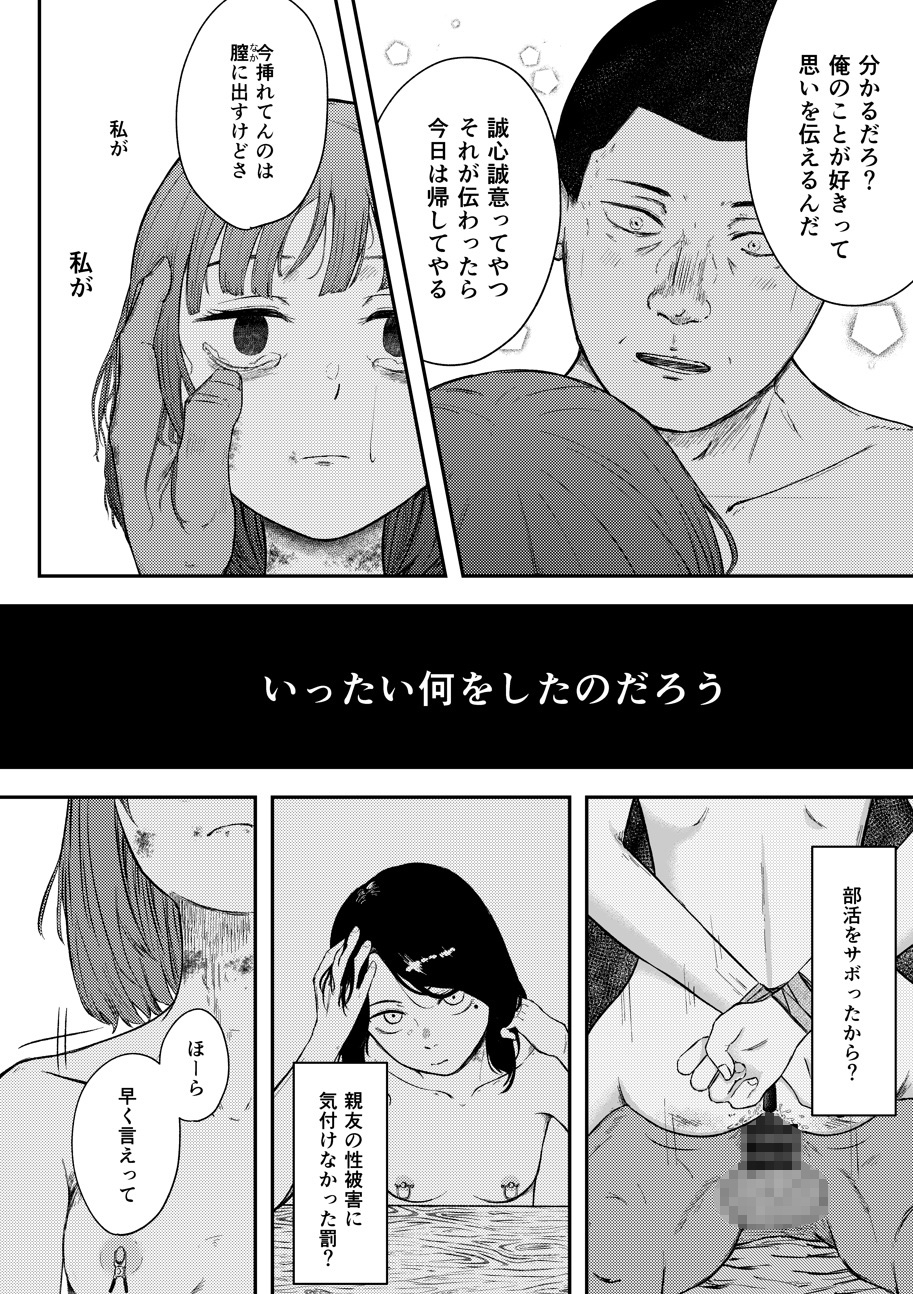 発狂する恋～妹の親友をボコしてレ〇プ～ 画像9