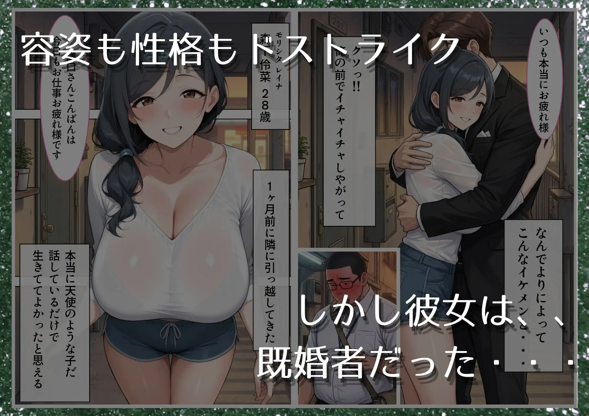 爆乳マン引き主婦〜憧れの人妻に体で制裁させる〜 サンプル画像 2