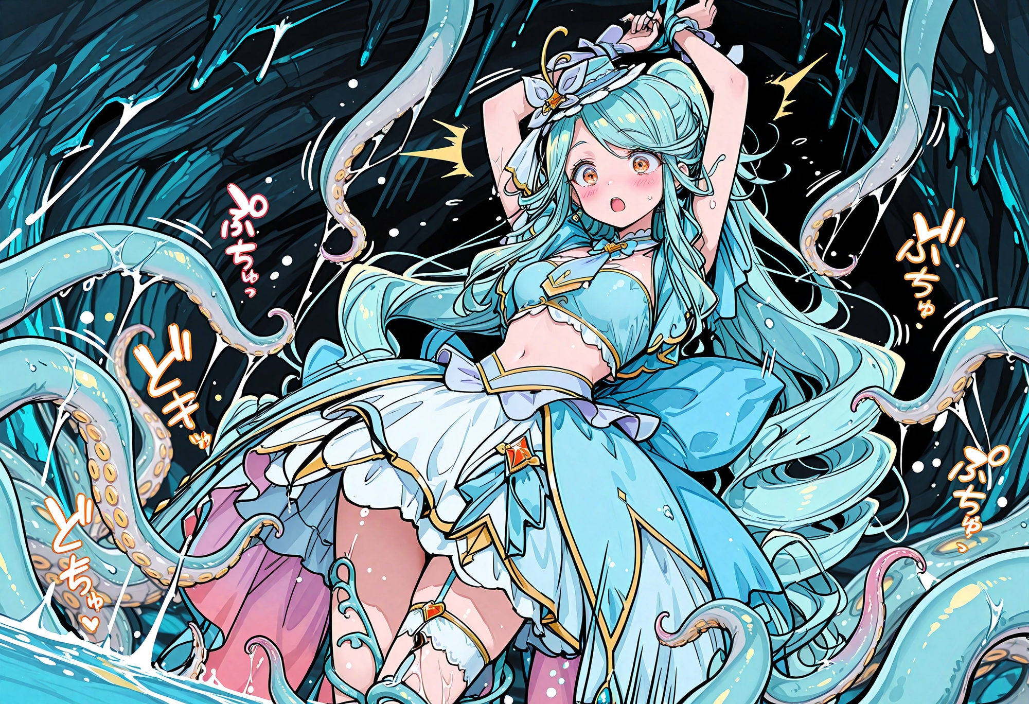 触手姦 キュア〇クレール編 画像1