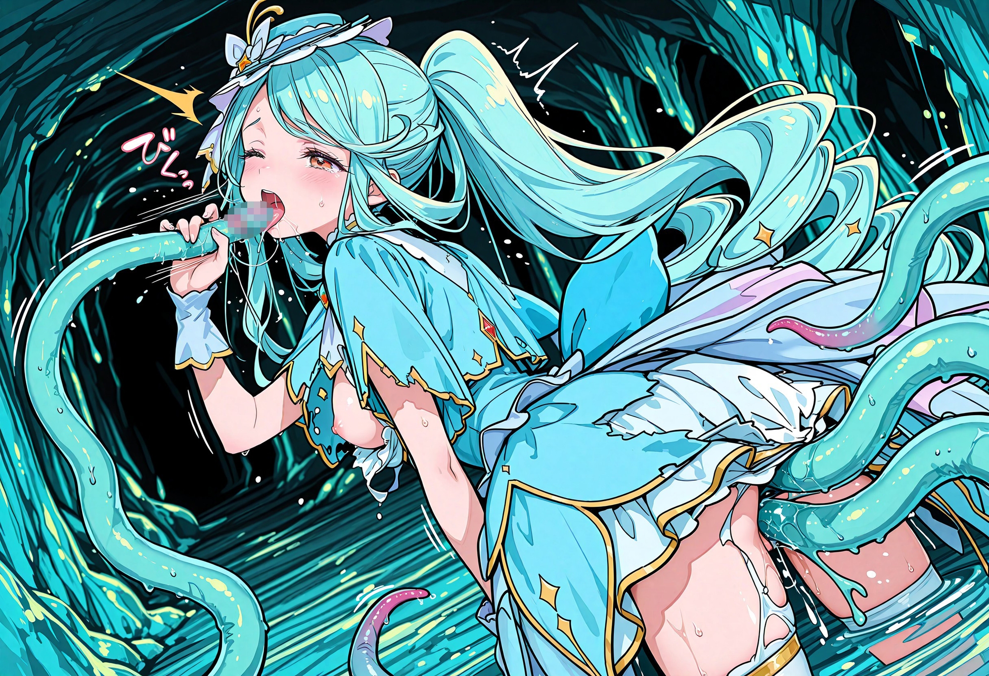 触手姦 キュア〇クレール編 画像3