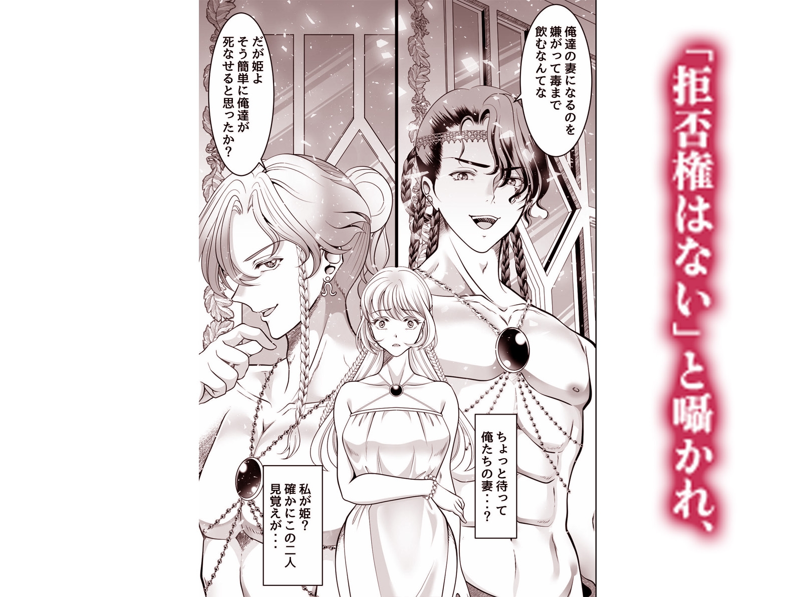 兄弟皇子に捧げられた異世界花嫁～拒否権などない初夜は逆ハーレムで～ 画像2