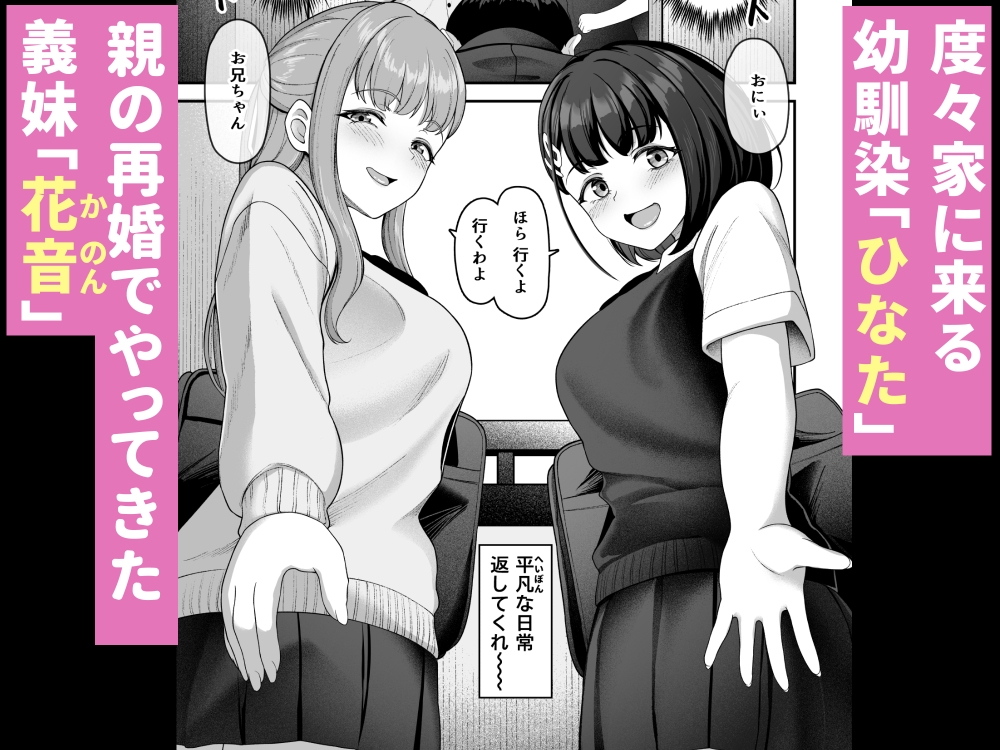 お家ハーレム！? Sっ気の義妹とMっ気の幼馴染！-2