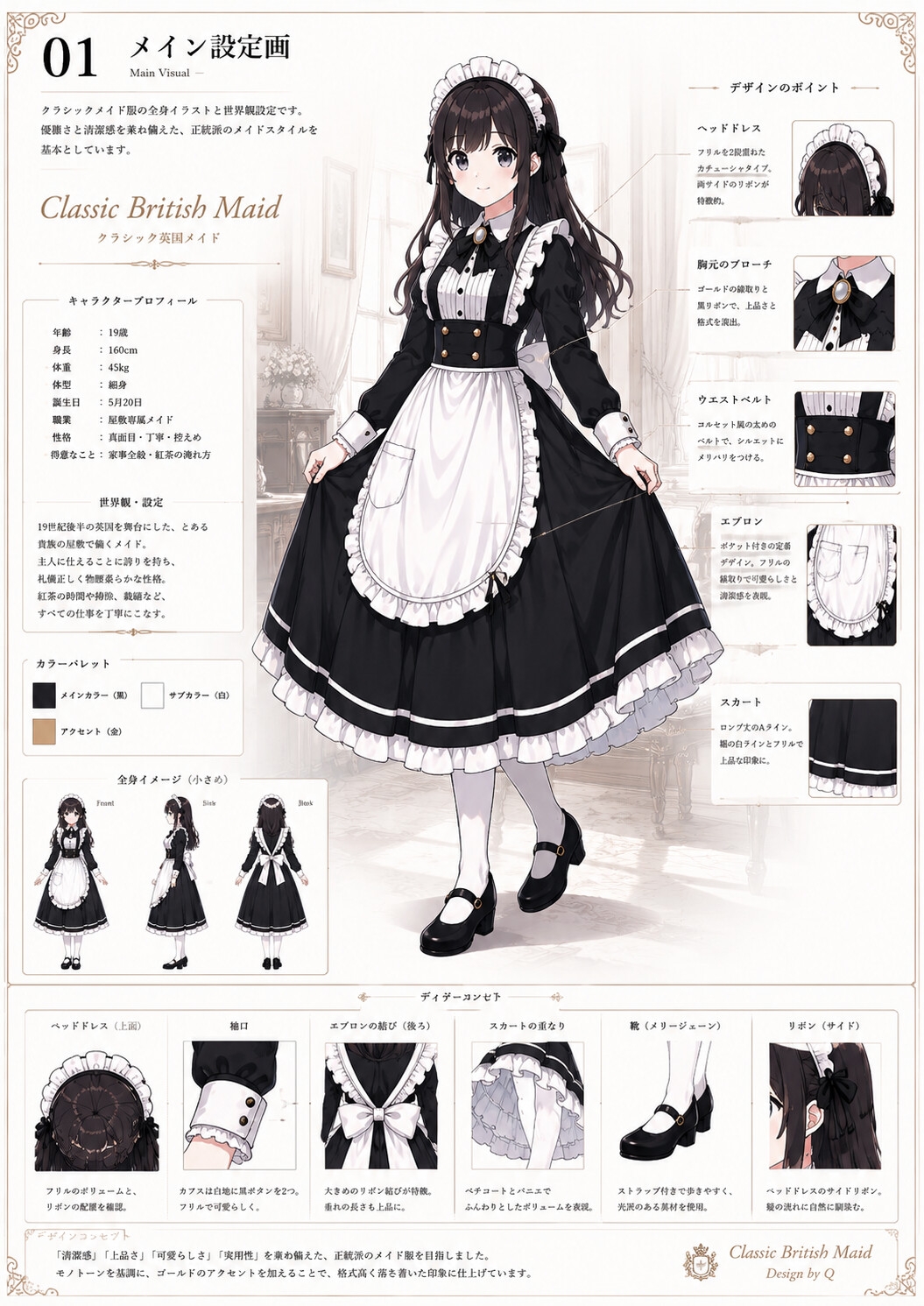 創作用メイド資料集 画像1