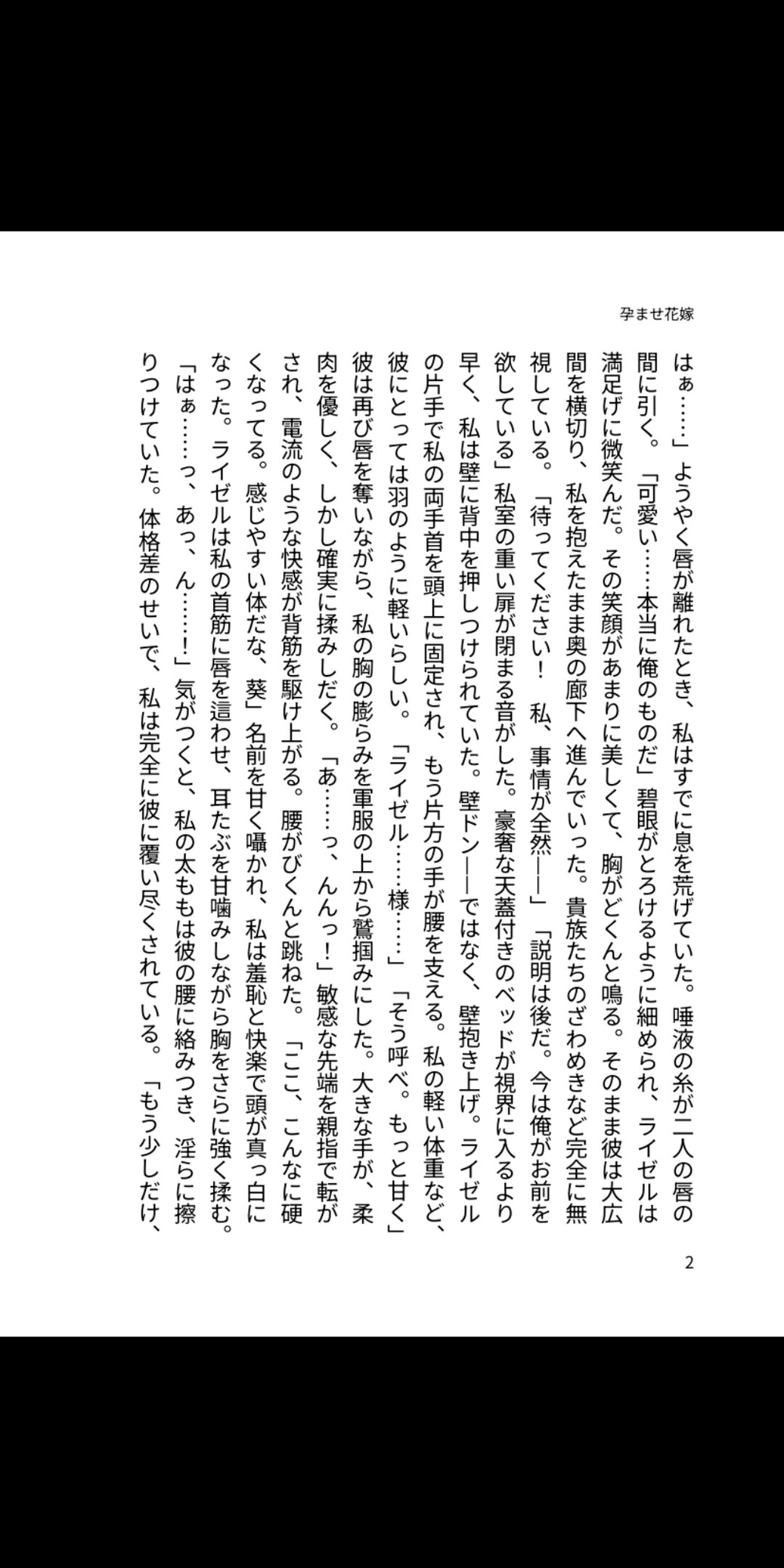 異世界召喚された私は、王太子殿下の専用孕ませ花嫁になりました 画像2
