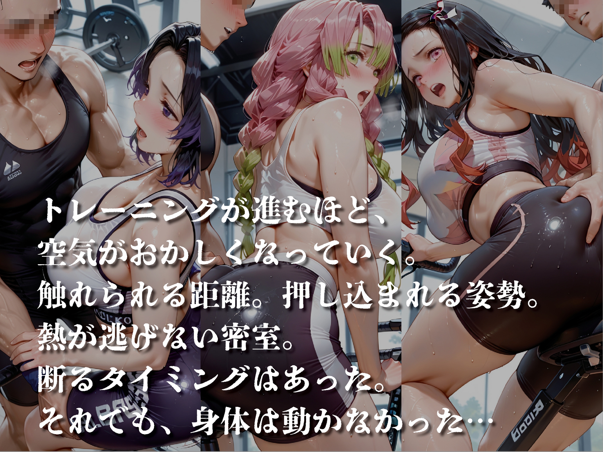 トレーニング中、もう我慢できない【豪華CG500枚収録】 画像1