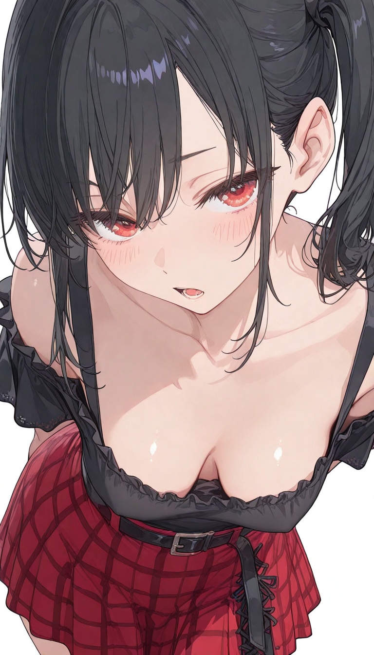 サイドテール美少女(500枚) 画像1