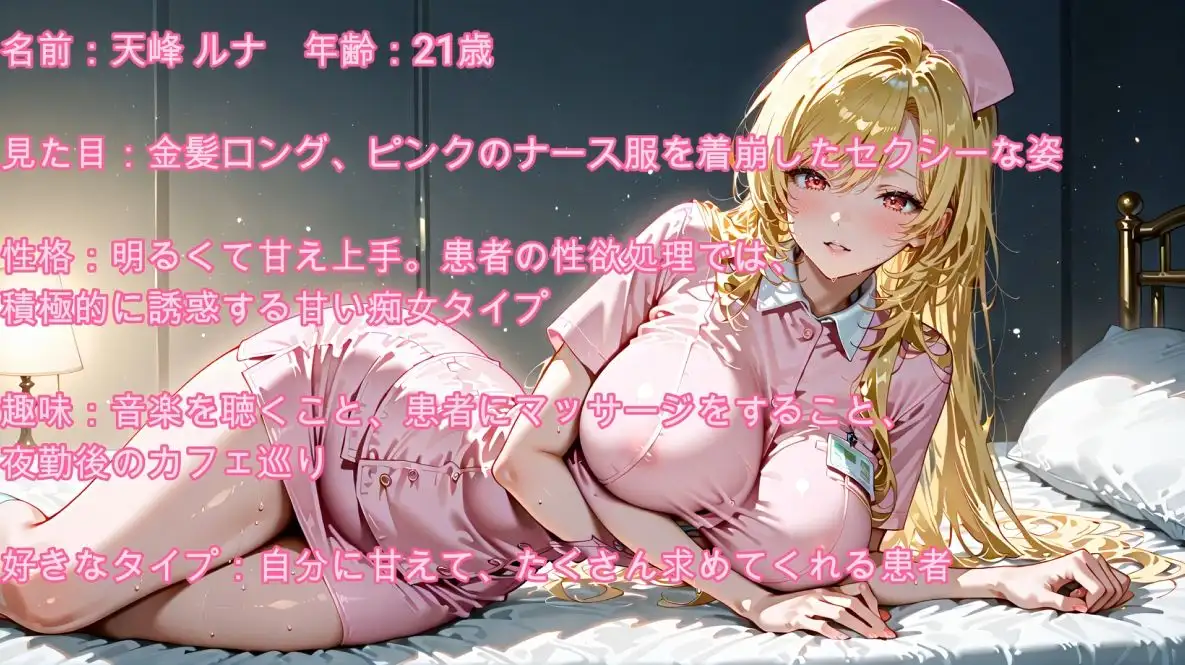 【4K】巨乳ナースが入院中で爆発寸前の性欲を処理してくれた。 サンプル画像 5