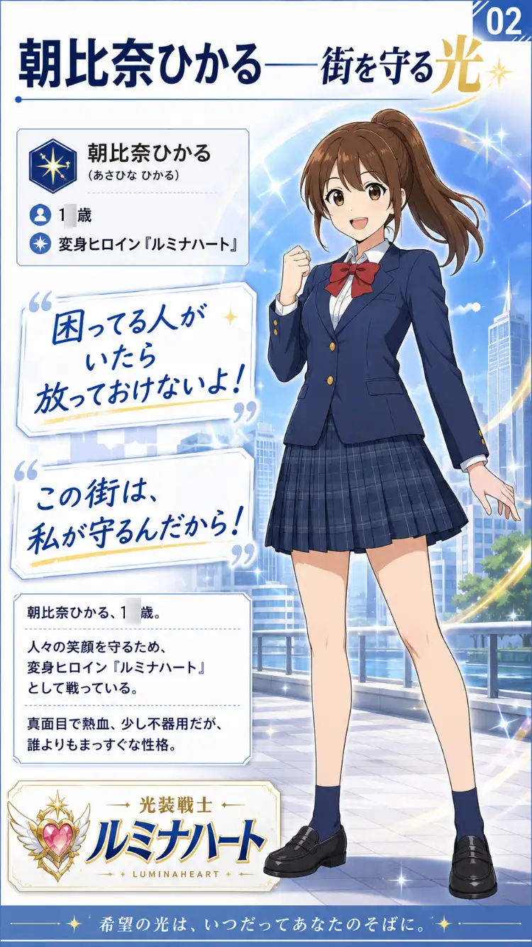 元・変身ヒロイン!今は悪の組織の広報やってます