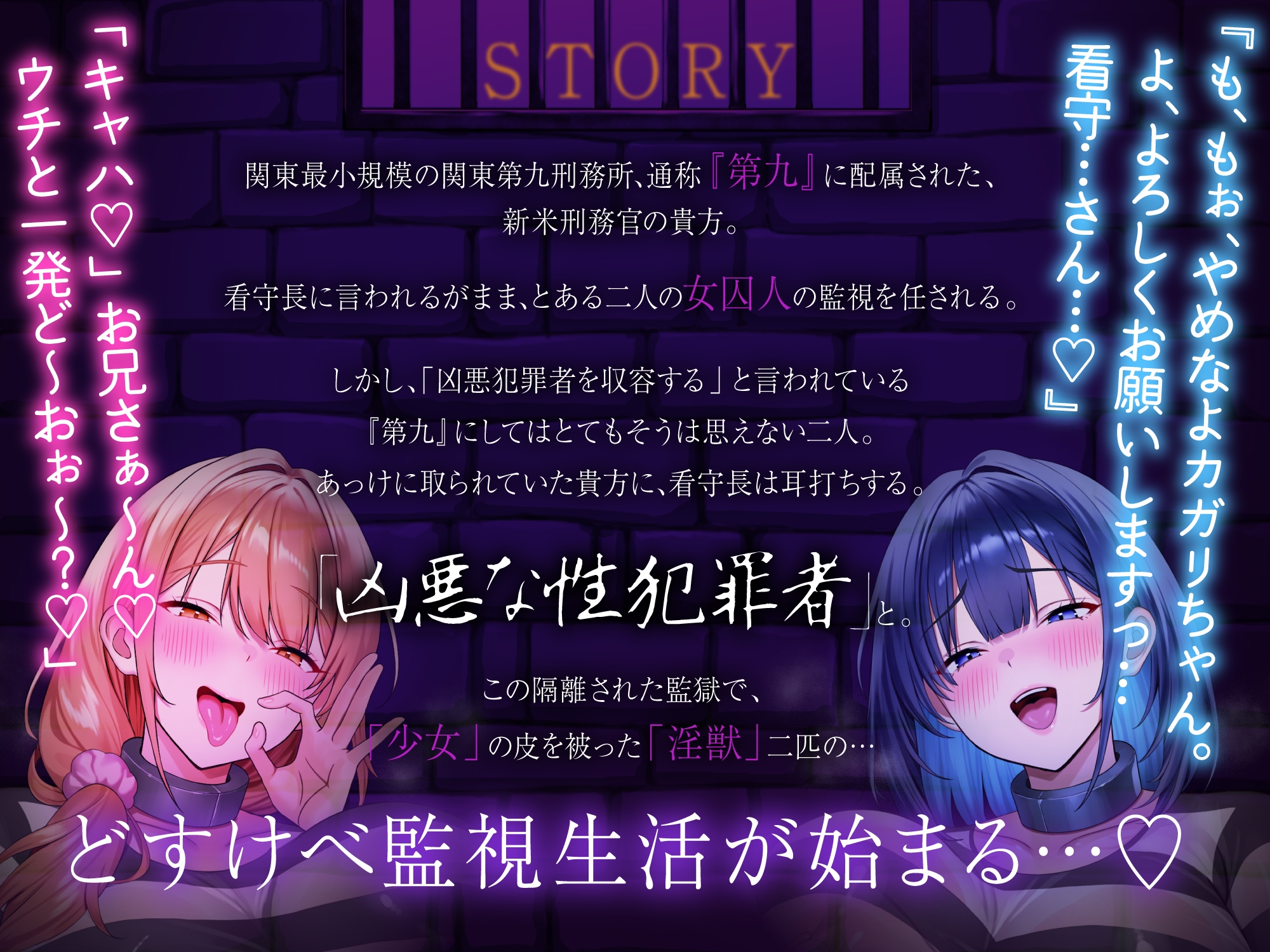 【逆レ○プ】凶悪性犯罪者収容施設Season 1〜凶悪逆レ○プ魔が収監される監獄で男は看守の貴方ただ一人〜 画像1