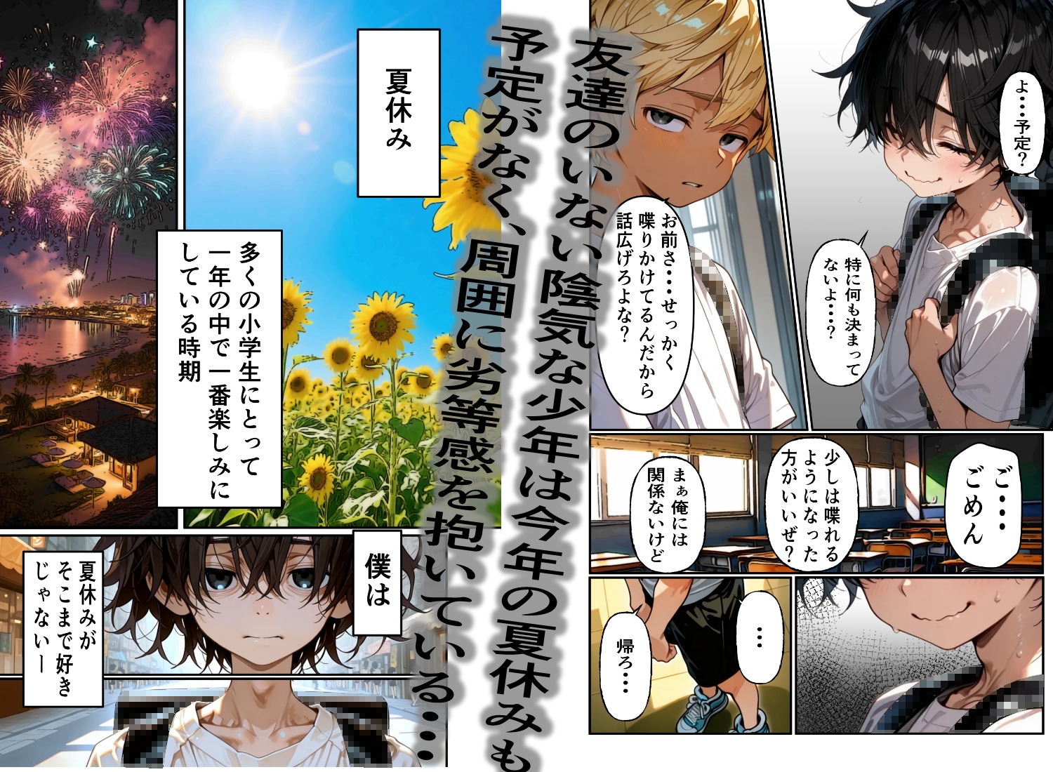 内気な少年を異常なオスへと変貌させた近所のお姉さんとのひと夏の思い出 画像1
