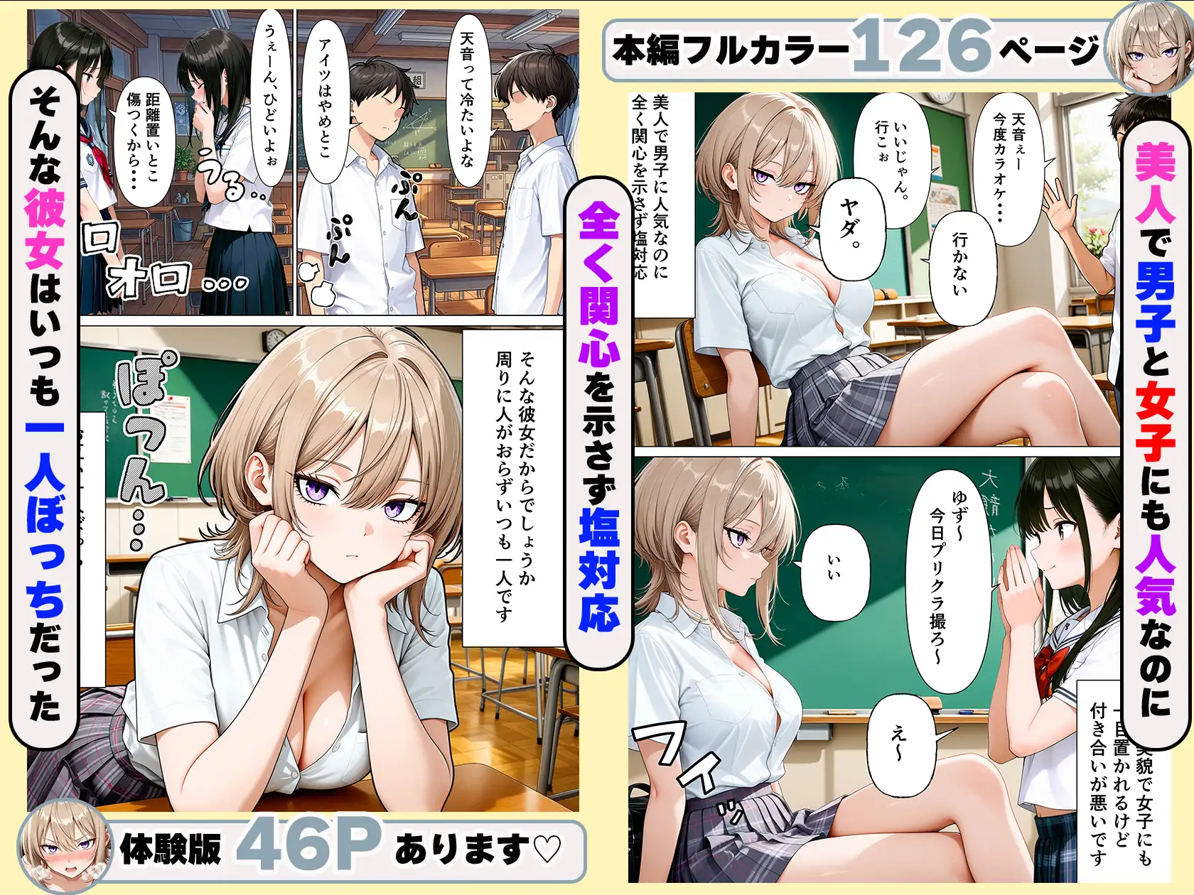 歴オタ童貞の僕がクールギャルと秘密の儀式で生ハメセックスした話 サンプル画像 2