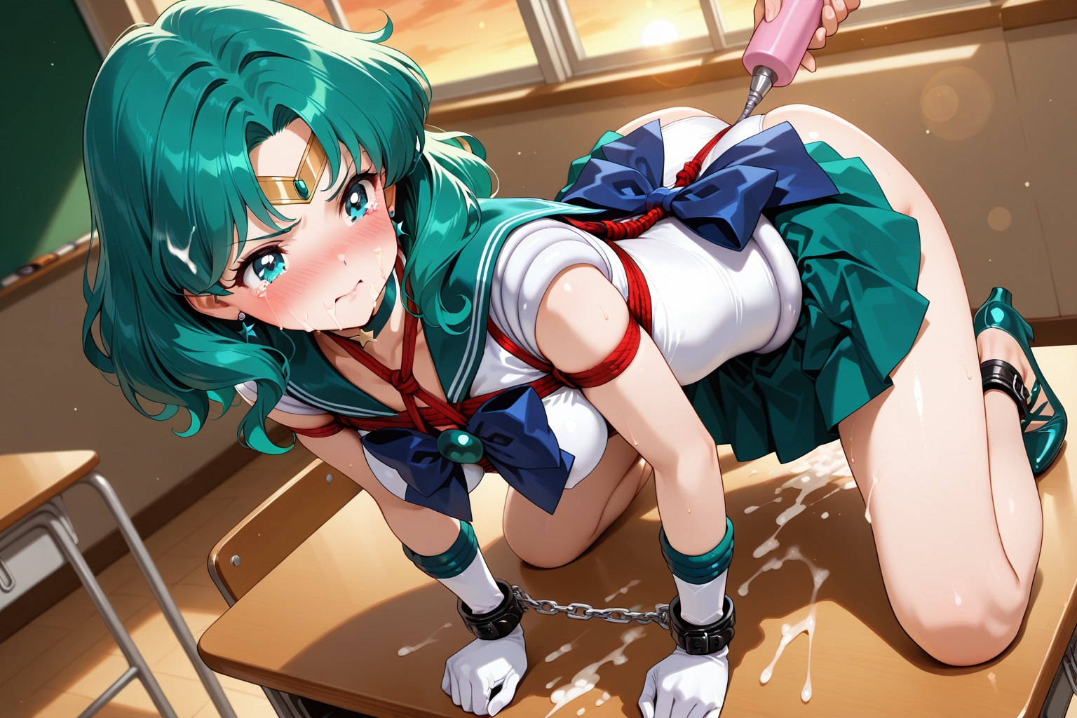 夢見る乙女の調教コレクション10〜美少女戦士〇ーラームーン風7・海王〇ちる風・緊縛編 画像3