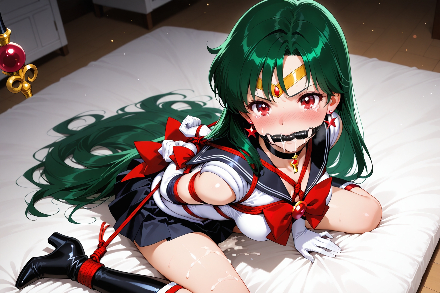 夢見る乙女の調教コレクション11〜美少女戦士〇ーラームーン風8 ・冥王〇つな風・緊縛編 画像2