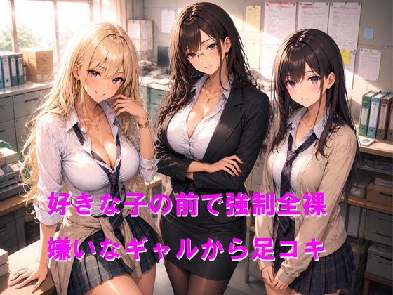短小包茎は強○性欲管理 好きな子に見られながら嫌いなギャルのおもちゃにされる thumbnail 2
