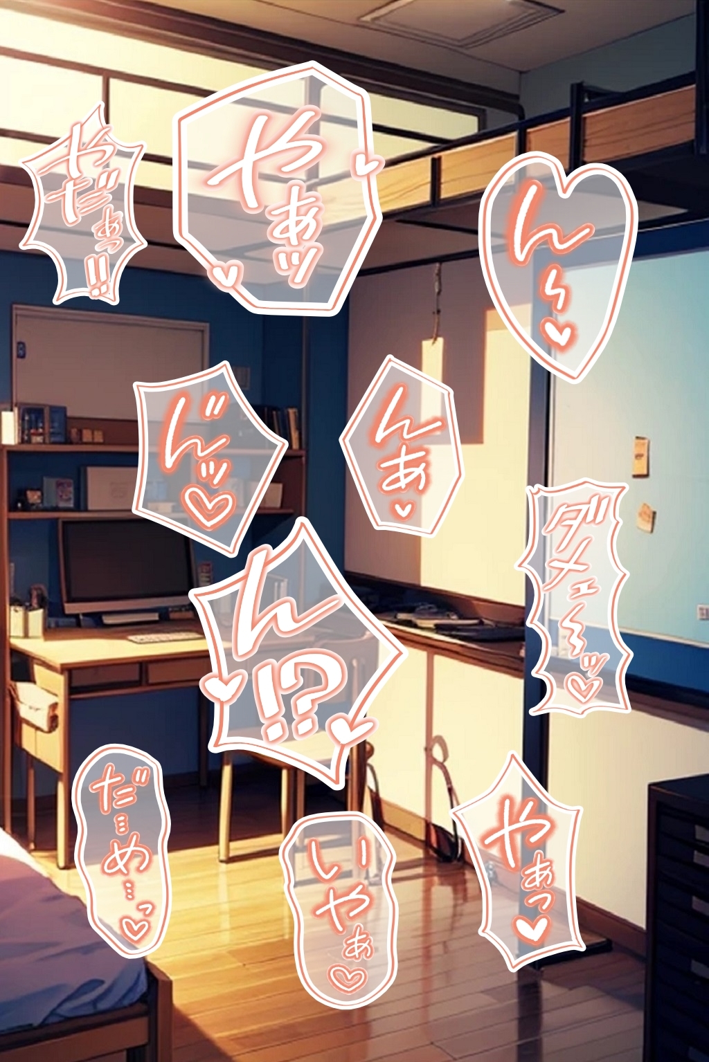 18禁マンガ・同人イラスト集に使える『エッチなカキモジ風ふきだし』素材集10 thumbnail 3