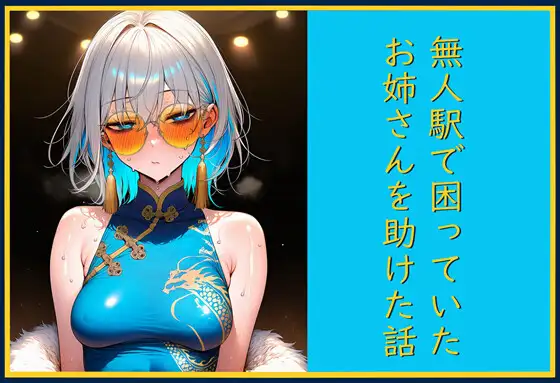 無人駅で困っていたお姉さんを助けた話し ジャケット画像