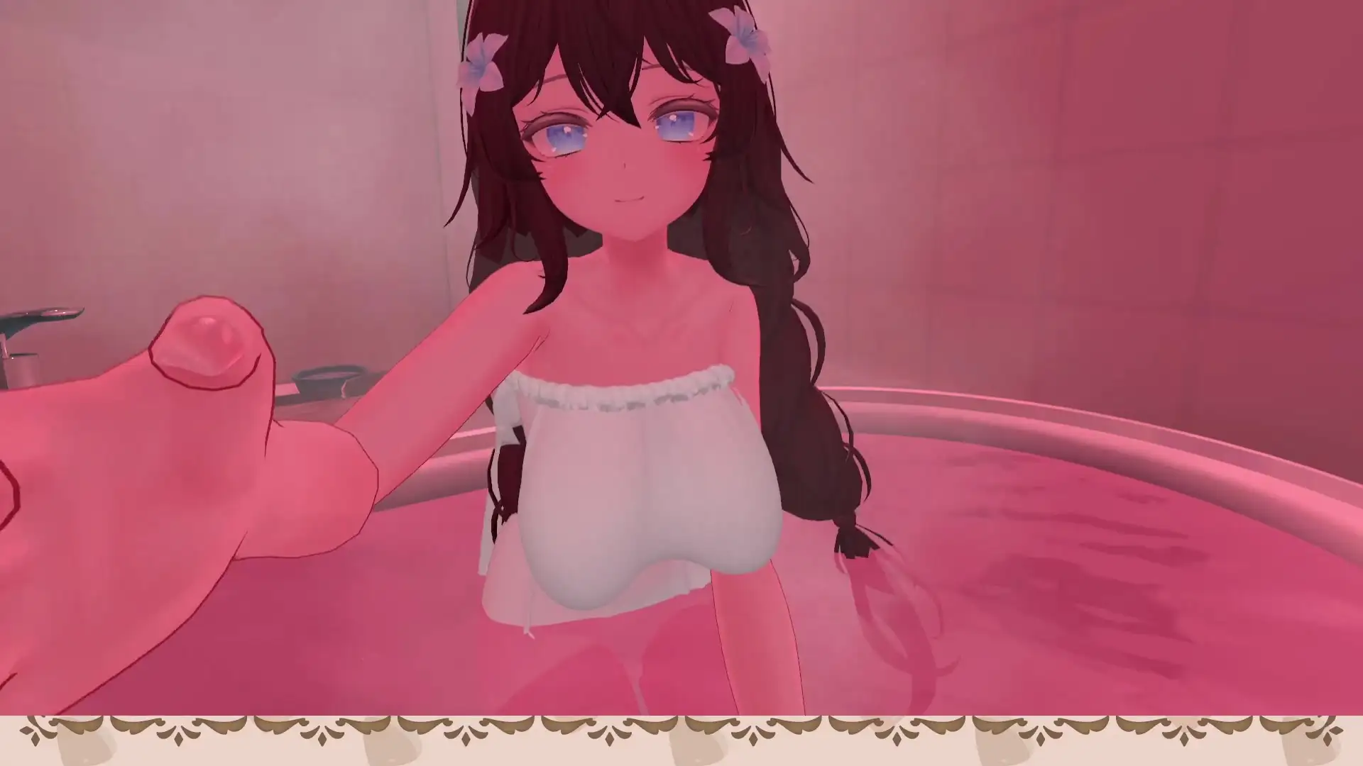 【ChilloutVR】まろんといちゃあましながらおちんぽお射精びゅっびゅ…! 井栗まろん サンプル画像 7