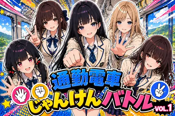通勤電車じゃんけんバトルVOL.1 ジャケット画像