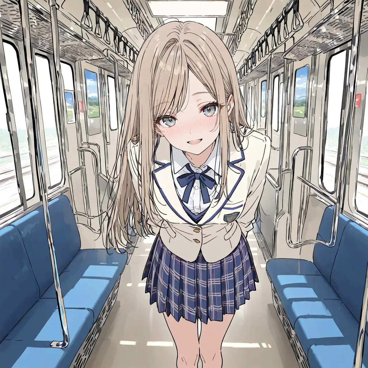 通勤電車じゃんけんバトルVOL.1 サンプル画像 6