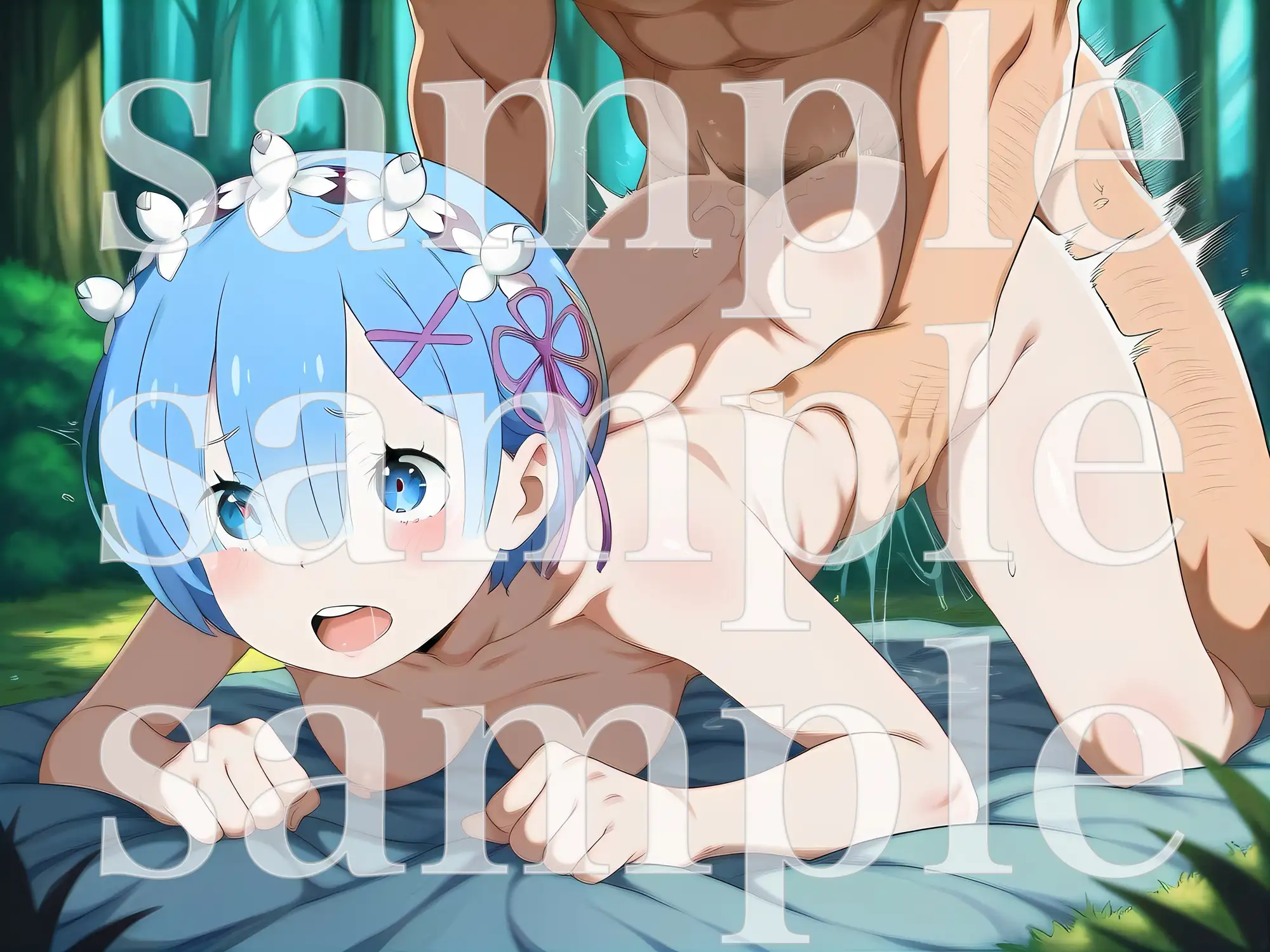 うしろから突いてっ！レ〇編 サンプル画像 5
