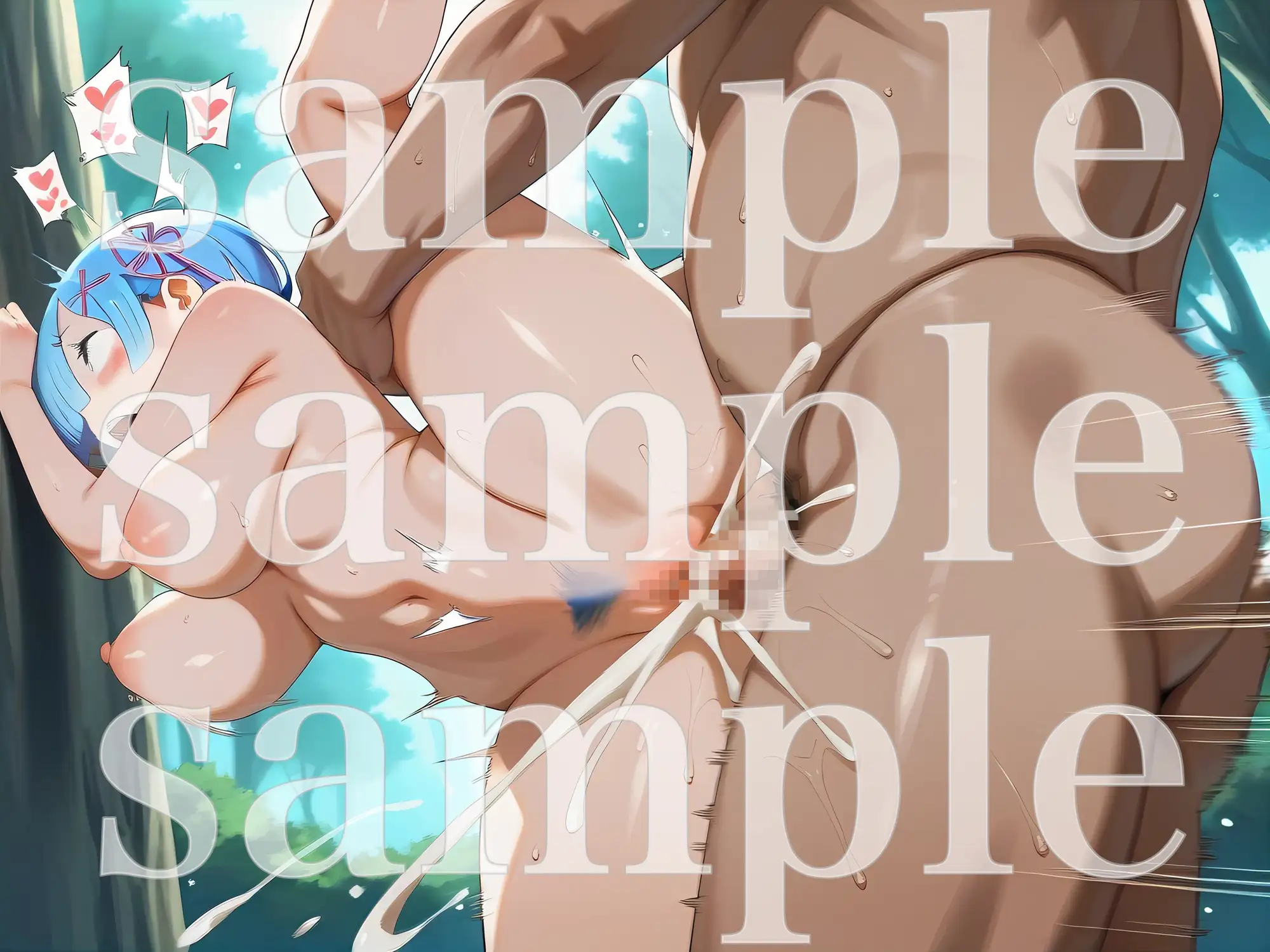 うしろから突いてっ！レ〇編 サンプル画像 8