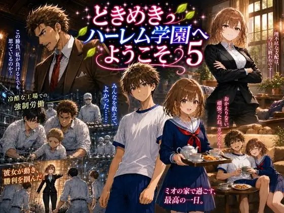 ときめきハーレム学園へようこそ5 ジャケット画像