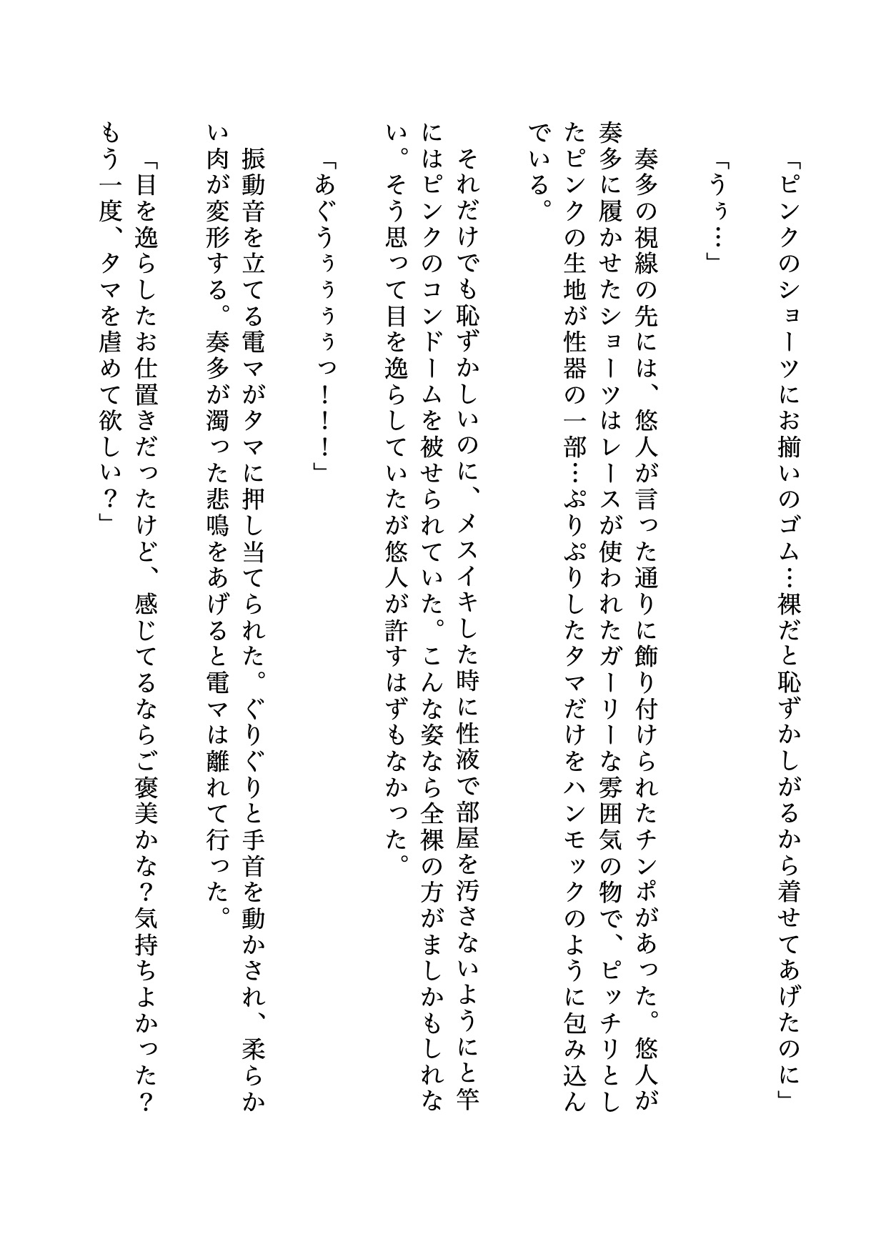 鍵をかける 義兄専用のメスにされた話