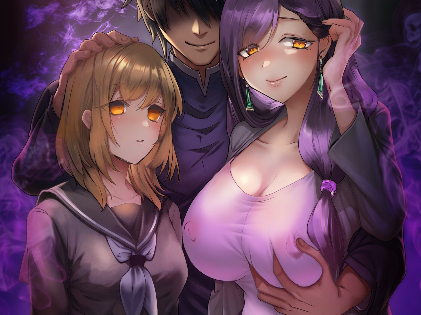 【KU100×母親催○寝取られ】教団に堕とされた家族～変えられた母 画像1