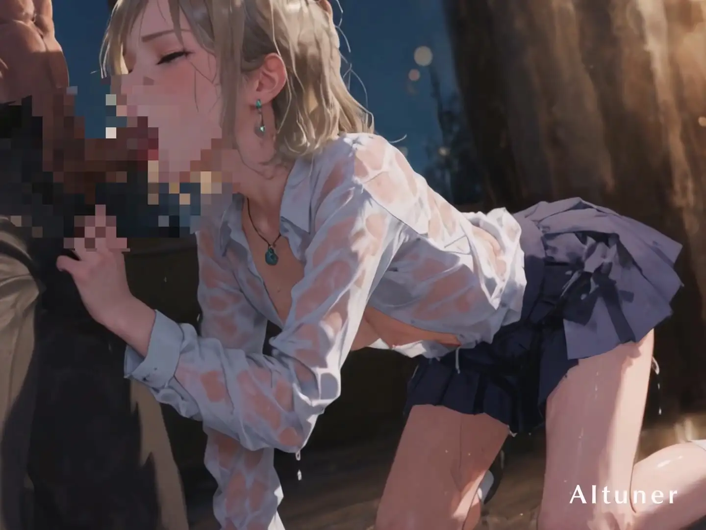 【15分HD】沈黙が溶ける夜のフェラとキャシャなカラダ サンプル画像 4