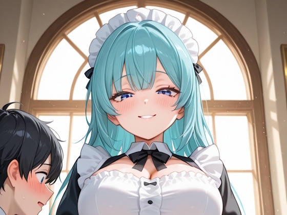 青髪メイドのみゆと僕の甘い調教日誌～優しくて淫らなレッスン～