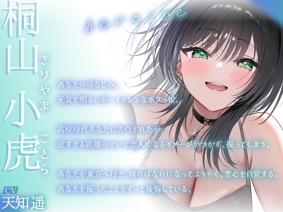帰省したら一度フラれたボクっ娘幼なじみに全力で迫られた話-また好きになってもらえるようにボク頑張るから【KU100】 画像1
