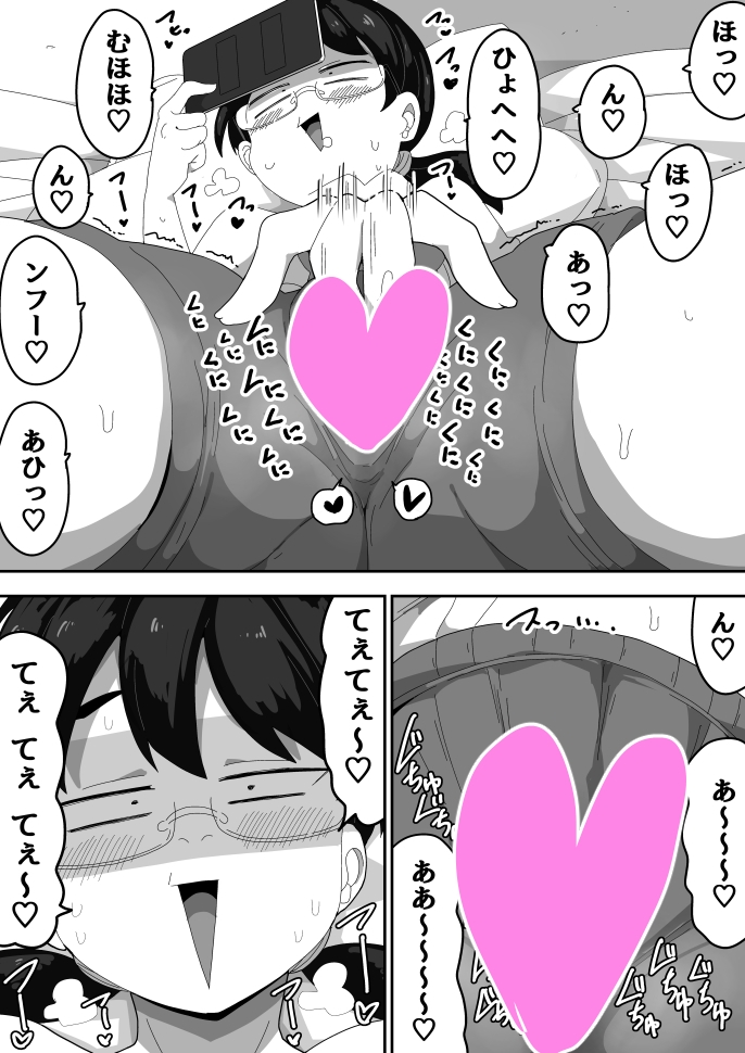 オタク女友達と交尾するだけの話し-3