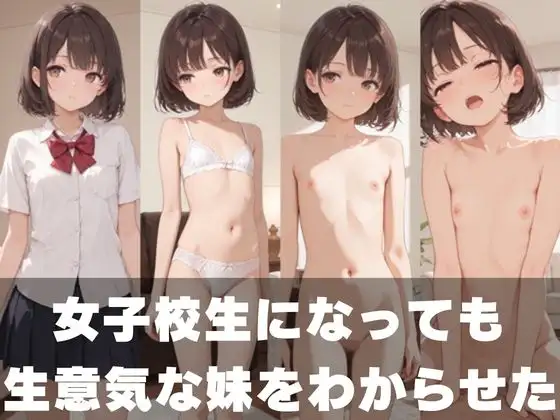 女子校生になっても生意気な妹をわからせた ジャケット画像