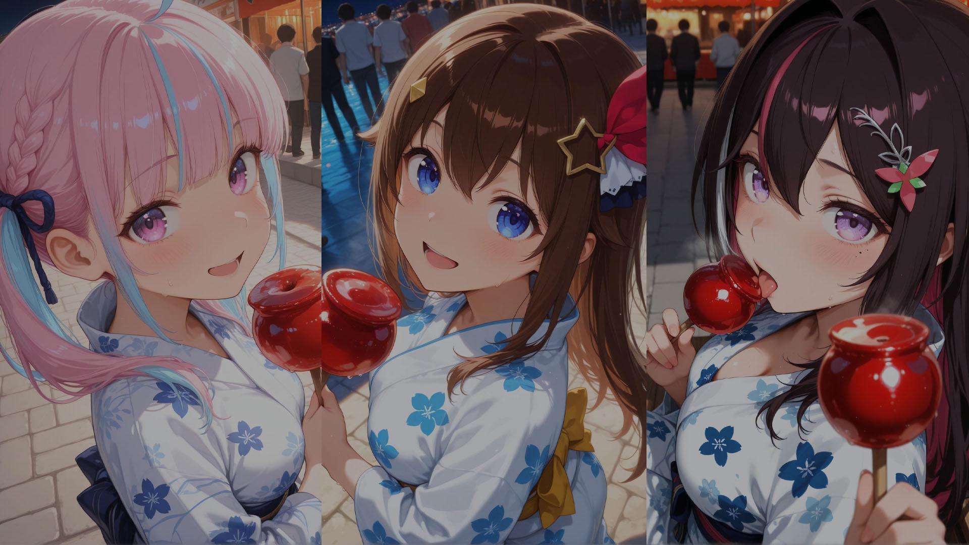 あの子はアイドル～夏祭り浴衣デート編 ～ (ホ●ライブ バージョン ) 画像1