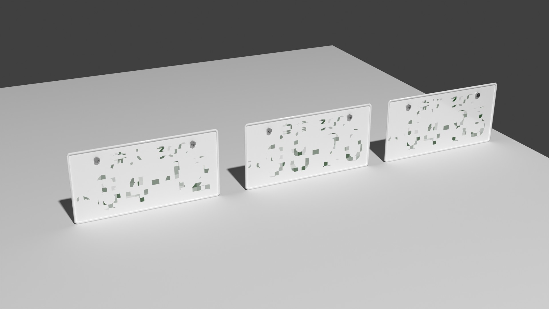 ナンバープレート