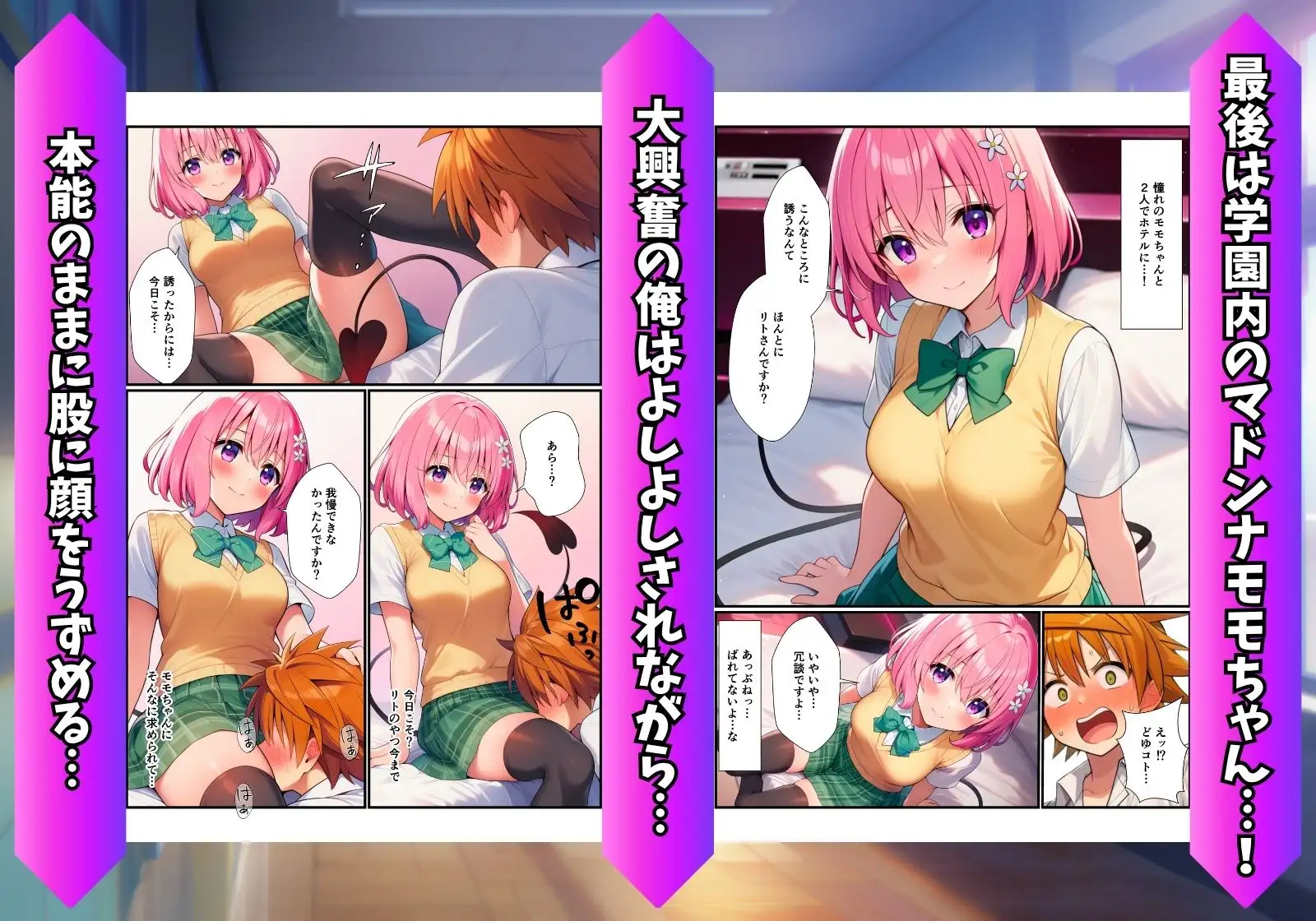 陰キャの俺がリトに憑依！トラブル娘とイチャラブ孕ませ放題！ サンプル画像 6