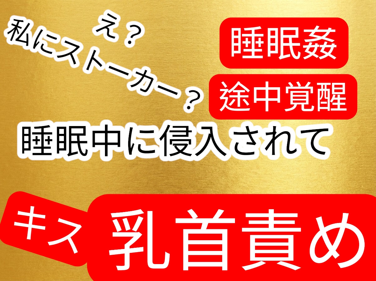 睡眠中に侵入されて襲われちゃうお姉さん…-1画像