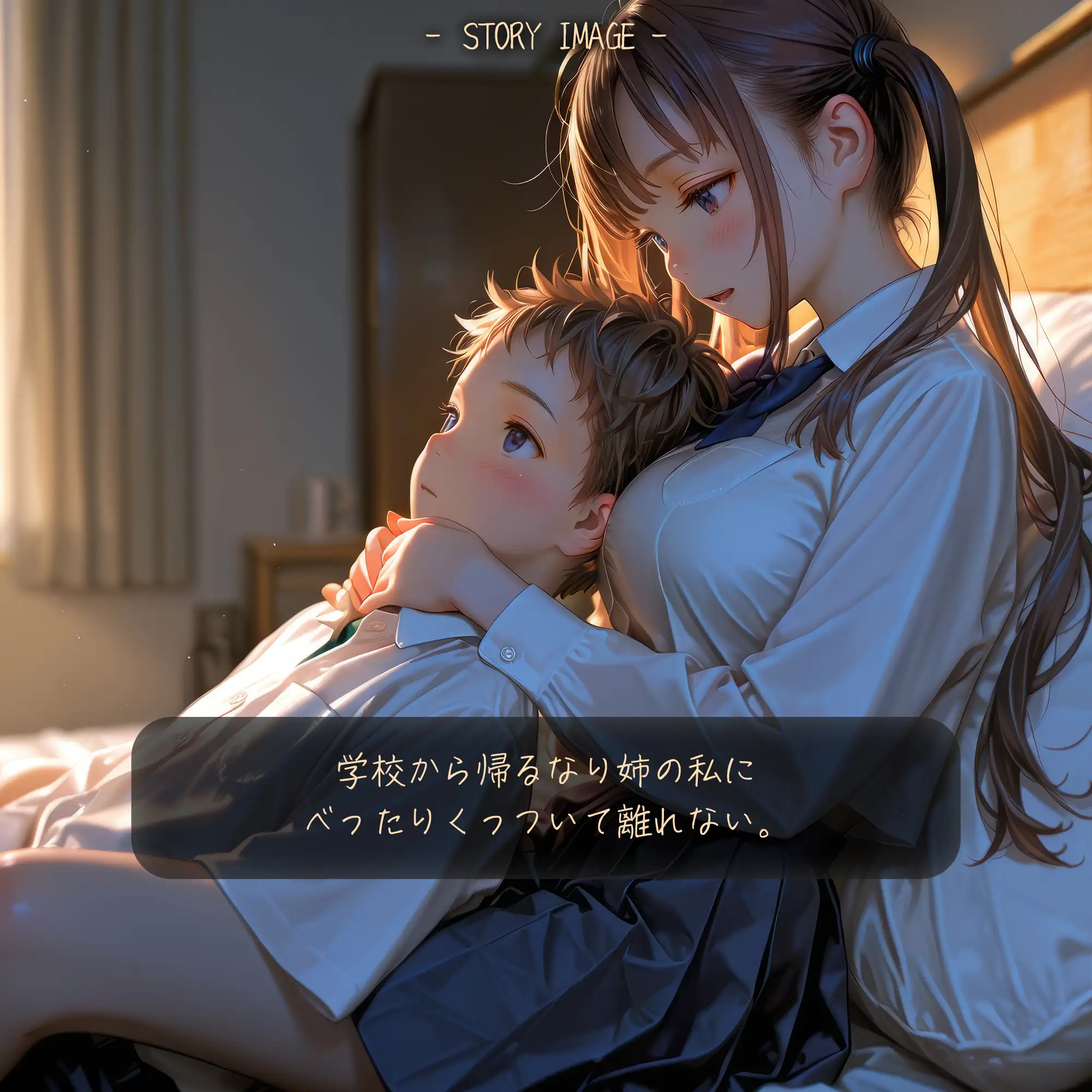 【動画】お姉ちゃんと弟の甘えんぼ共依存セックス〜弟チンポに跨がってイキ狂うお姉ちゃん〜【静止画】 サンプル画像 2