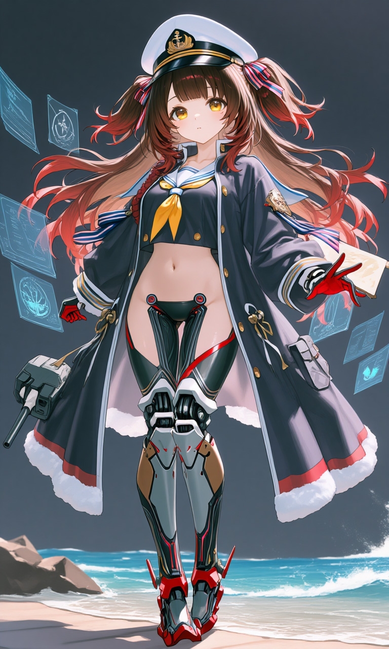 武装した少女 画像2