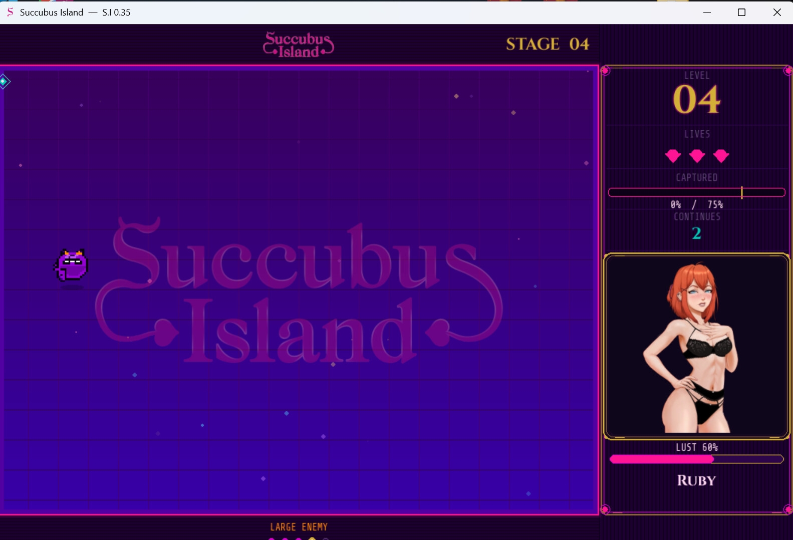 Succubus Island Visual Novel