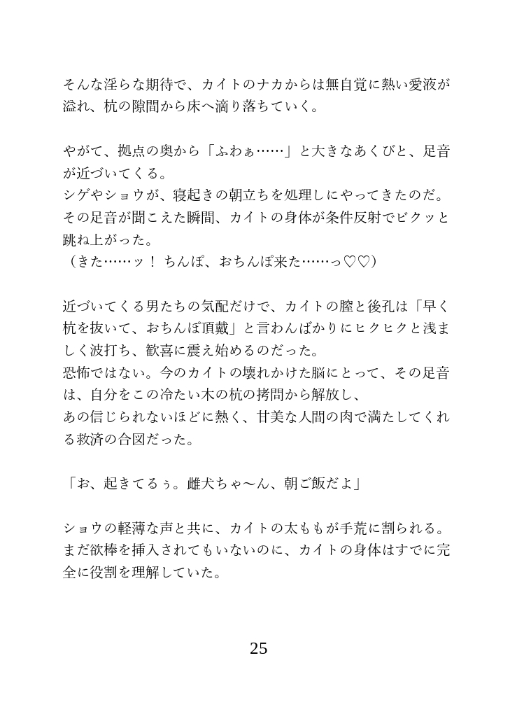 無人島で男たちに共有されるカントボーイ 後編 [謎肉] | DLsiteがるまに 3