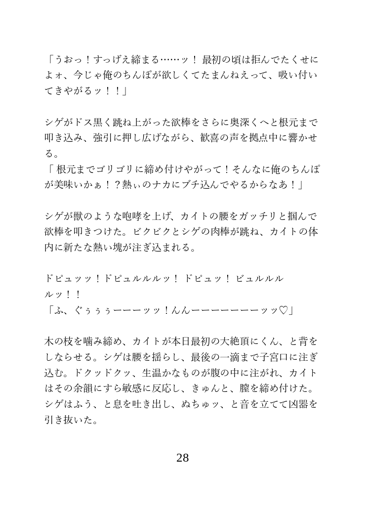 無人島で男たちに共有されるカントボーイ 後編 [謎肉] | DLsiteがるまに 6