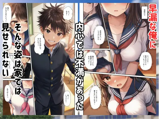 人妻JKが欲求不満で同級生に寝取られて… サンプル画像 3