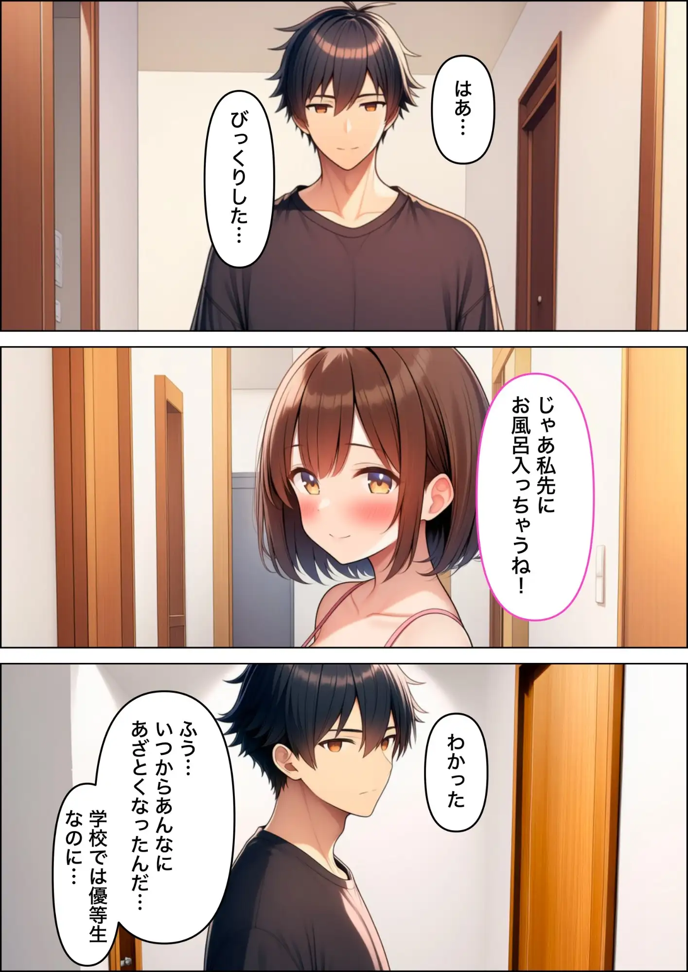 小悪魔妹に誘惑されて中出しセックスしちゃった話 サンプル画像 6