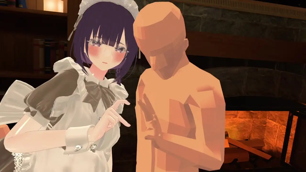 【視聴者参加型】 5/10はメイドの日！ポプロめいどかふぇ【ChilloutVR】 事務乃あんず サンプル画像 3