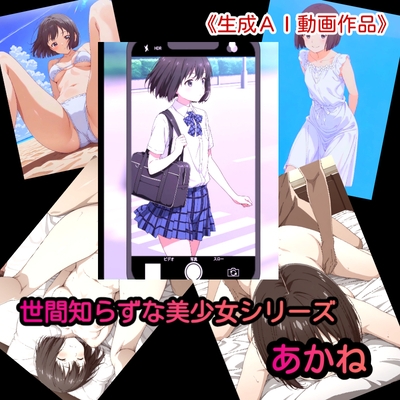 世間知らずな美少女シリーズ あかねちゃん《AI生成 動画作品》